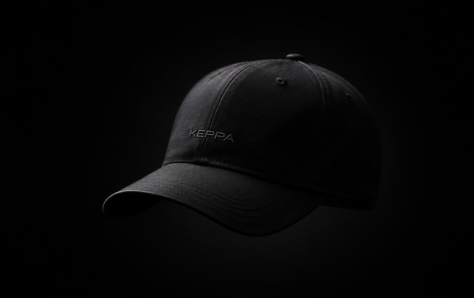 KEPPA black signature cap